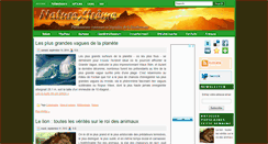 Desktop Screenshot of nature-extreme.psyblogs.net